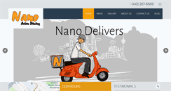 Desktop Screenshot of nanoasiandining.com