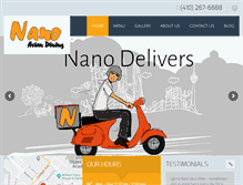 Tablet Screenshot of nanoasiandining.com